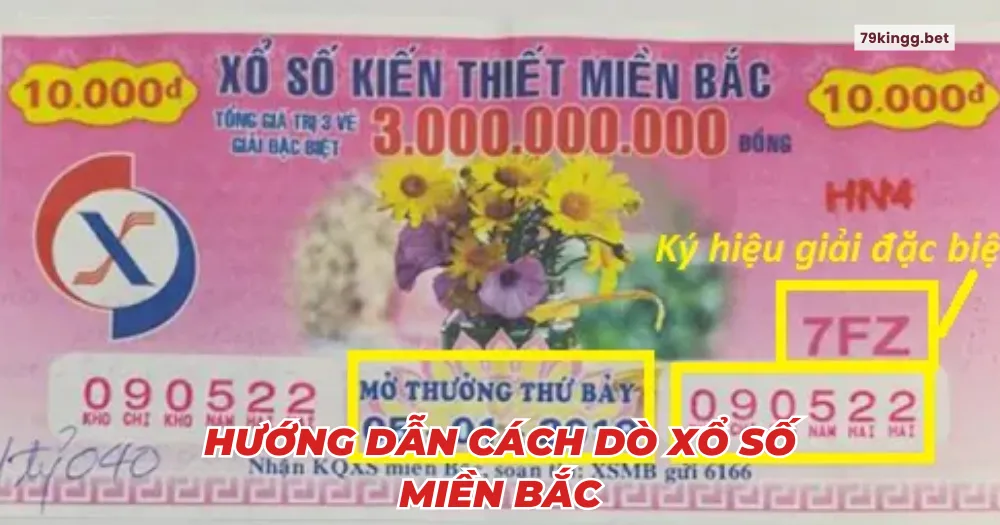 Hướng dẫn cách dò xổ số miền Bắc