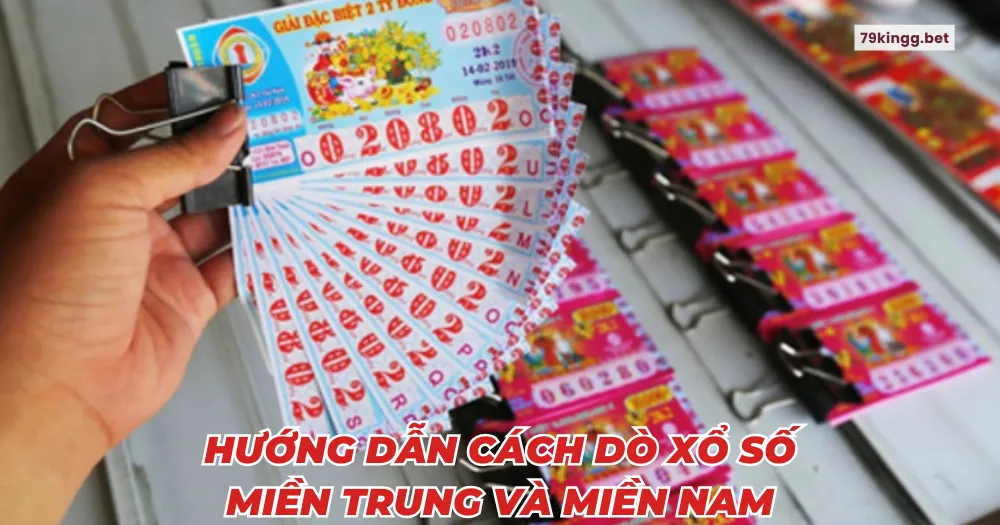 Hướng dẫn cách dò xổ số miền Trung và miền Nam